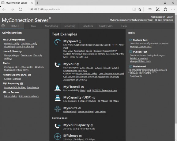 MyConnection Server screenshot