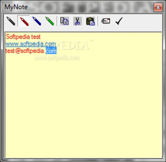 MyNote screenshot