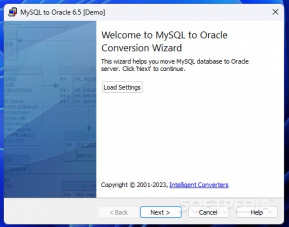MySQL to Oracle screenshot