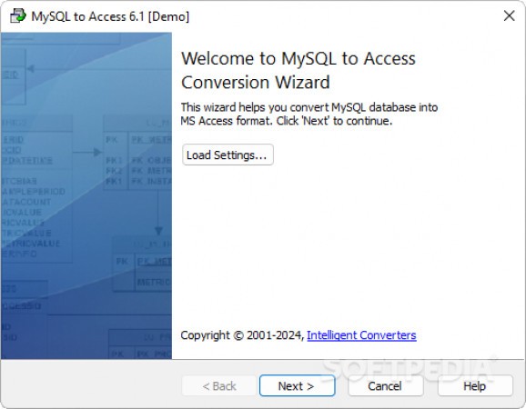 MySQL to Access screenshot