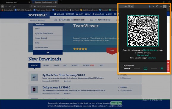 Myki Password Manager & Authenticator for Firefox screenshot