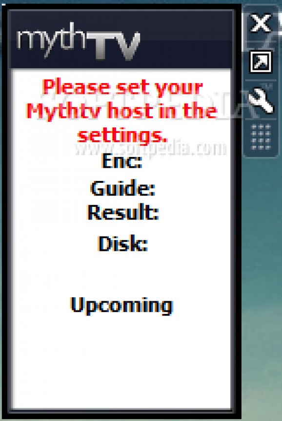 Mythtv screenshot