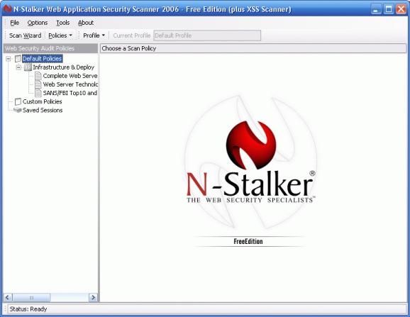 N-Stalker Web App Security Scanner Free Edition screenshot