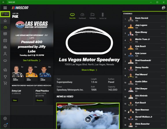 NASCAR for Windows 10 screenshot