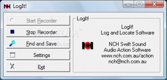 NCH LogIt! screenshot