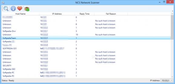 NCS Network Scanner screenshot