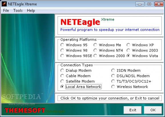 NETEagle Xtreme screenshot