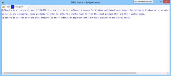 NFO Viewer screenshot