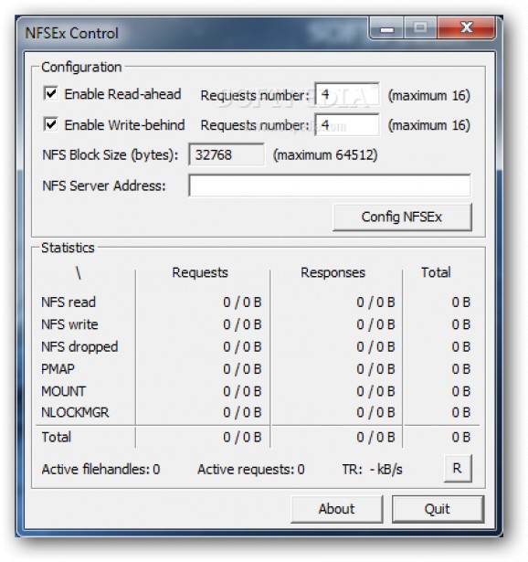 NFSEx screenshot