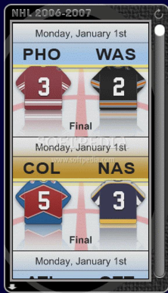 NHL 2006-2007 screenshot