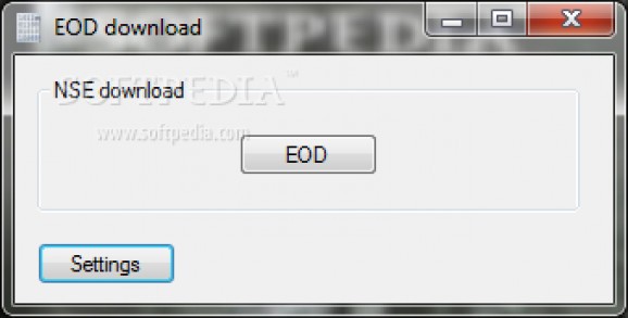 NSE BSE EOD Downloader screenshot