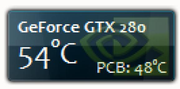 NVIDIA GPU Temp screenshot