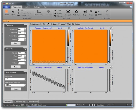Nanosurf Easyscan screenshot