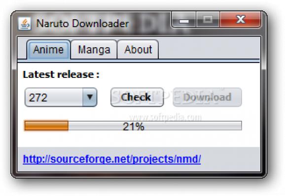 Naruto Downloader screenshot
