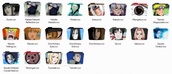 Naruto Folder Icons screenshot