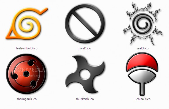 Naruto Themed Windows Icons screenshot