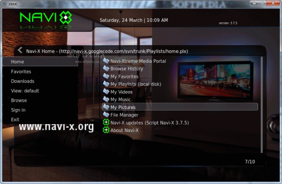 Navi-X screenshot
