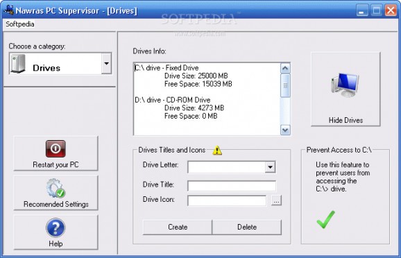 Nawras PC Supervisor screenshot