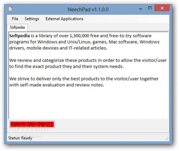 NeechPad screenshot