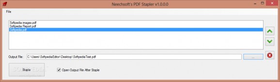 Neechsoft's PDF Stapler screenshot