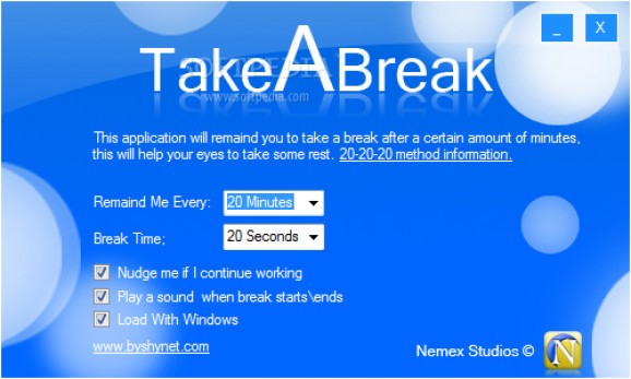 TakeABreak screenshot