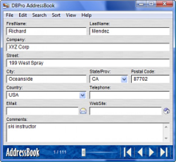 NeoBookDBPro screenshot