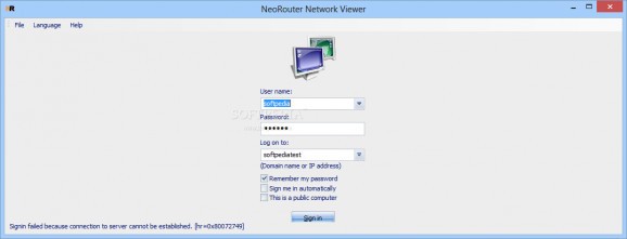NeoRouter Mesh screenshot