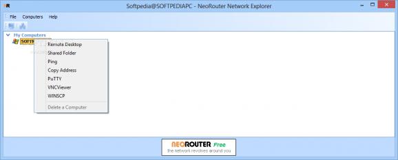 NeoRouter Free Portable screenshot