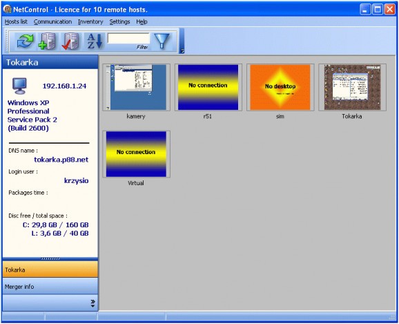 Net Control screenshot