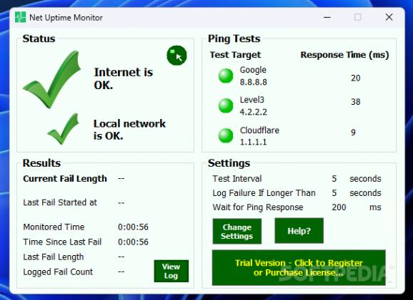 Net Uptime Monitor screenshot