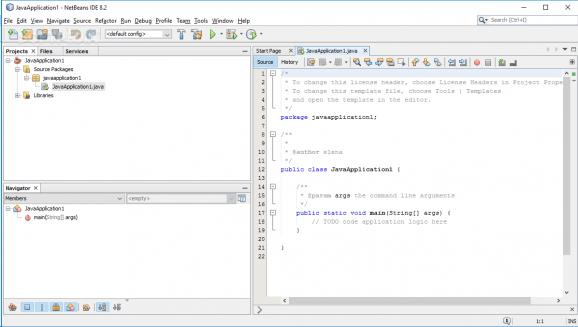 Apache NetBeans IDE screenshot
