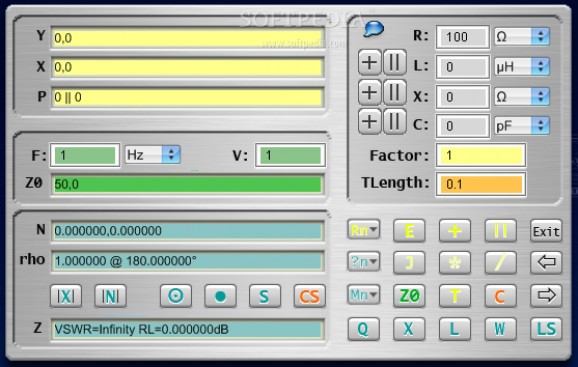 NetCalc - an RF Impedance Calculator screenshot
