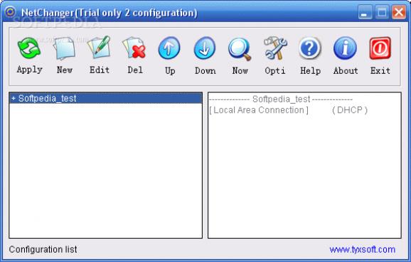 NetChanger screenshot