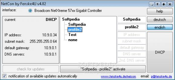 NetCon screenshot