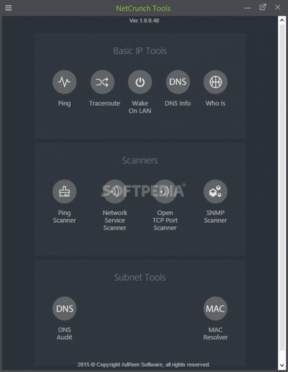NetCrunch Tools screenshot