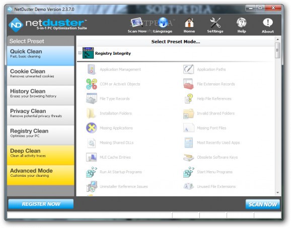 NetDuster screenshot