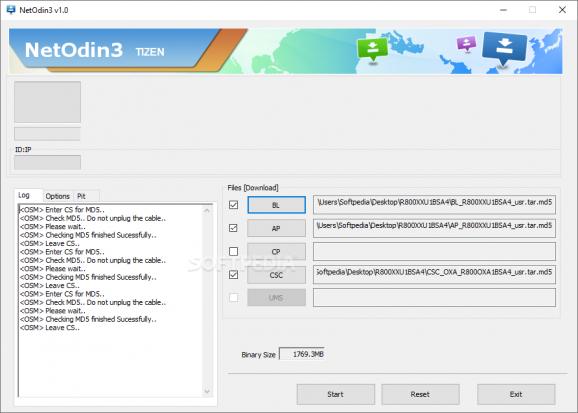 NetOdin3 for Tizen screenshot