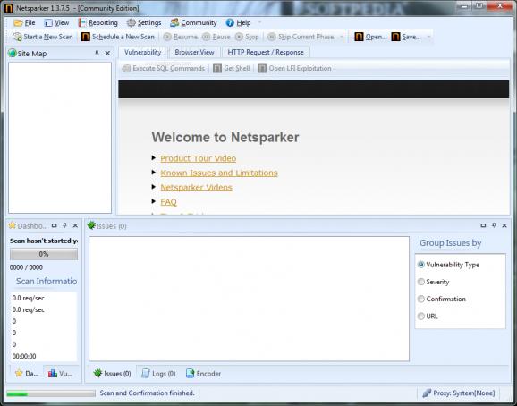 Netsparker Community Edition screenshot