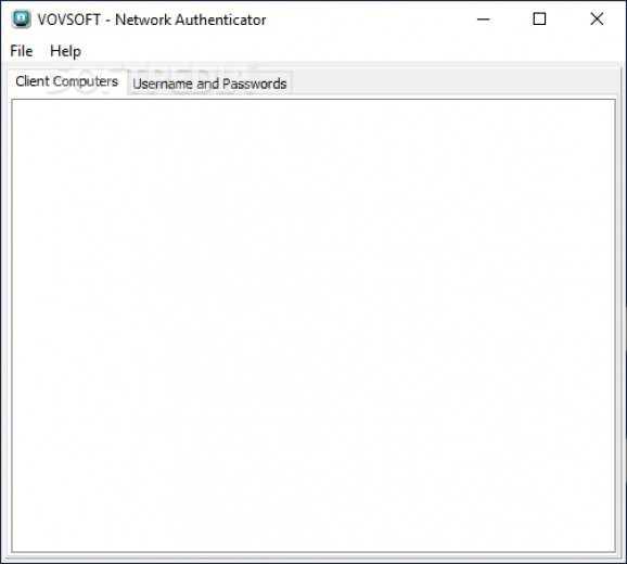 VOVSOFT - Network Authenticator screenshot