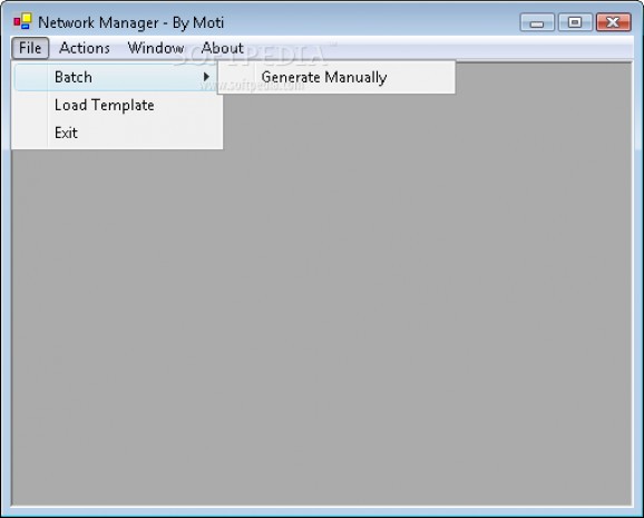 Network Manager screenshot