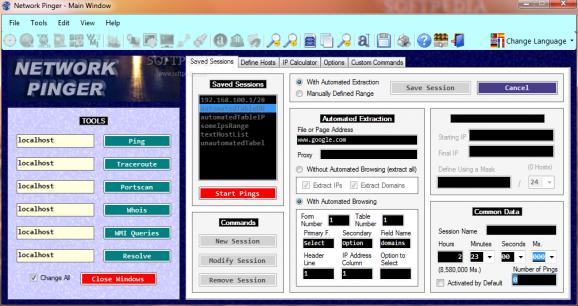 Network Pinger screenshot