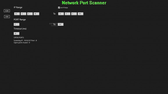Network Port Scanner screenshot
