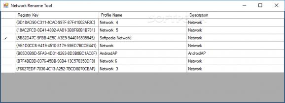 Network Rename Tool screenshot