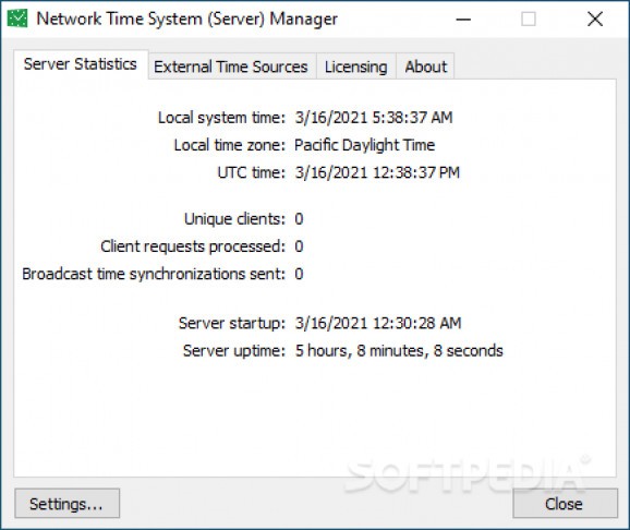 Network Time System screenshot