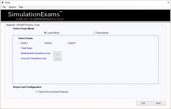 Simulation Exams for Network+ N10-008 (formerly Network+ practice tests) screenshot