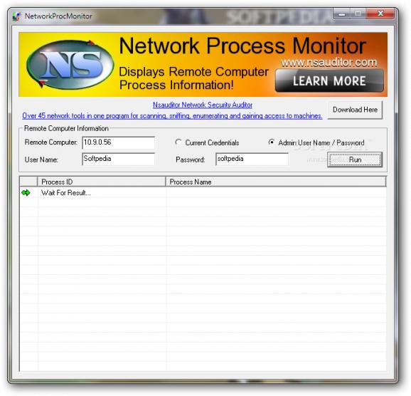 NetworkProcMonitor screenshot