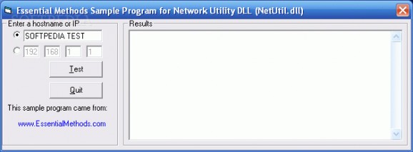 NetworkUtility screenshot