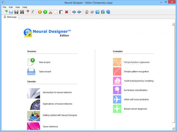 Neural Designer screenshot
