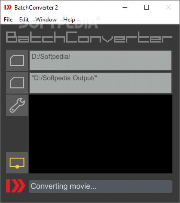 BatchConverter screenshot
