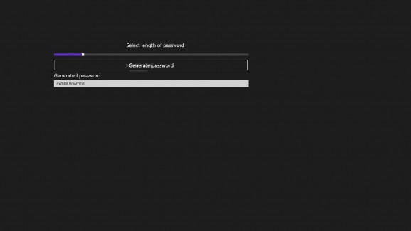 New Password Generator screenshot